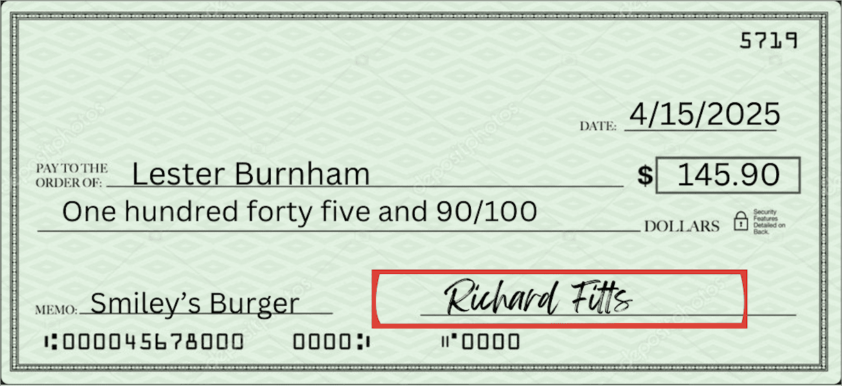 How to write a check how to write a void check